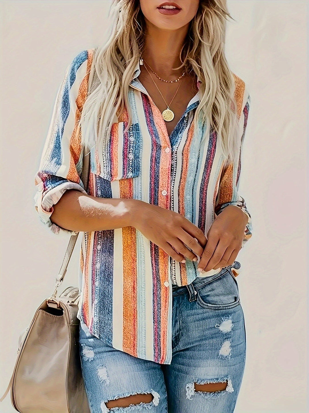 Nancy | Classic Button Shirt