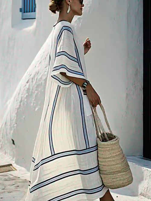 Valeria | Coastal Kaftan Dress