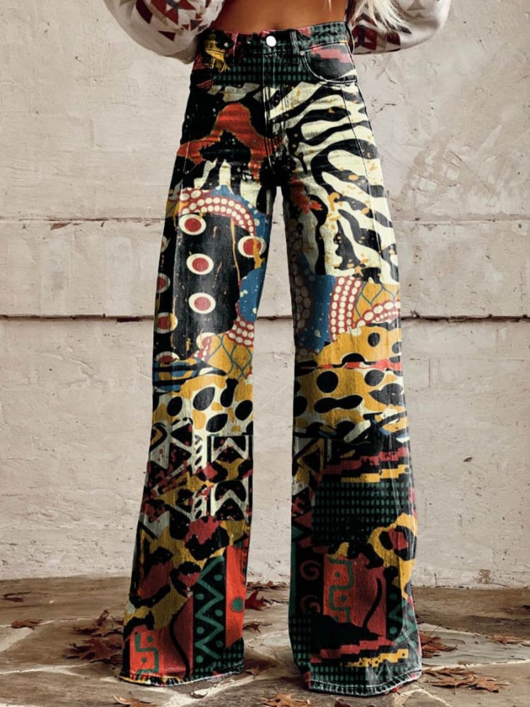 Élodie | Elegant Wide Leg Trousers