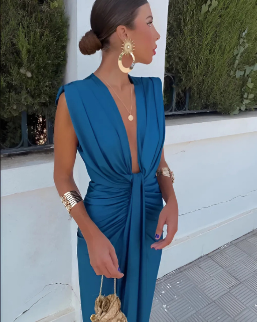Moriah | Elegant Pleated Dress