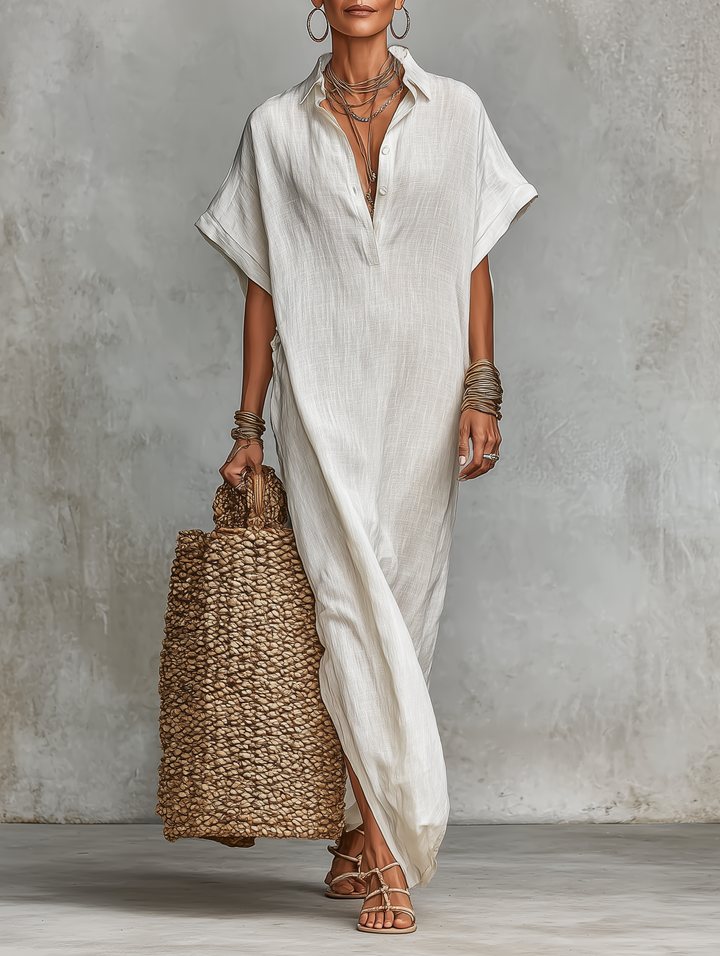 Harper | Easy Shirt Maxi Dress