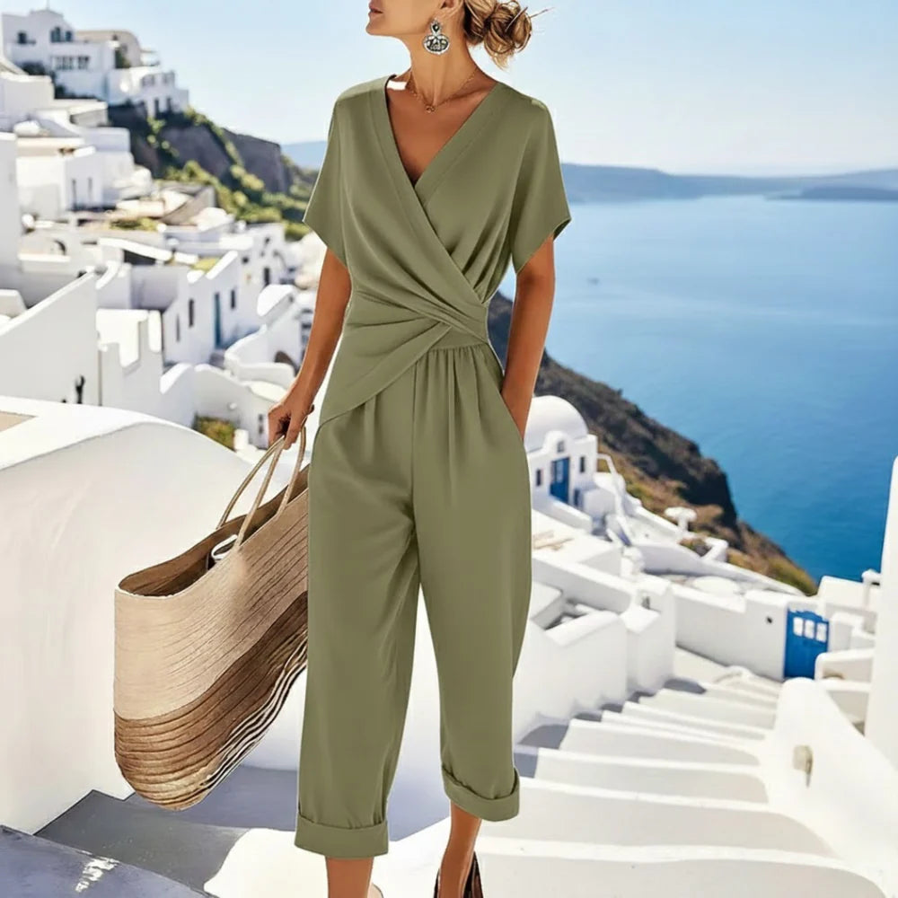 Emilia | Draped Jumpsuit