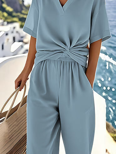 Elena | Effortless Luxe Two Piece Set