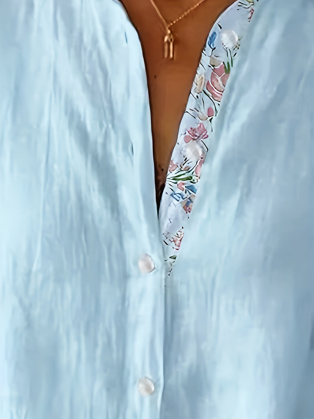 Theresa | Floral Patchwork Blouse