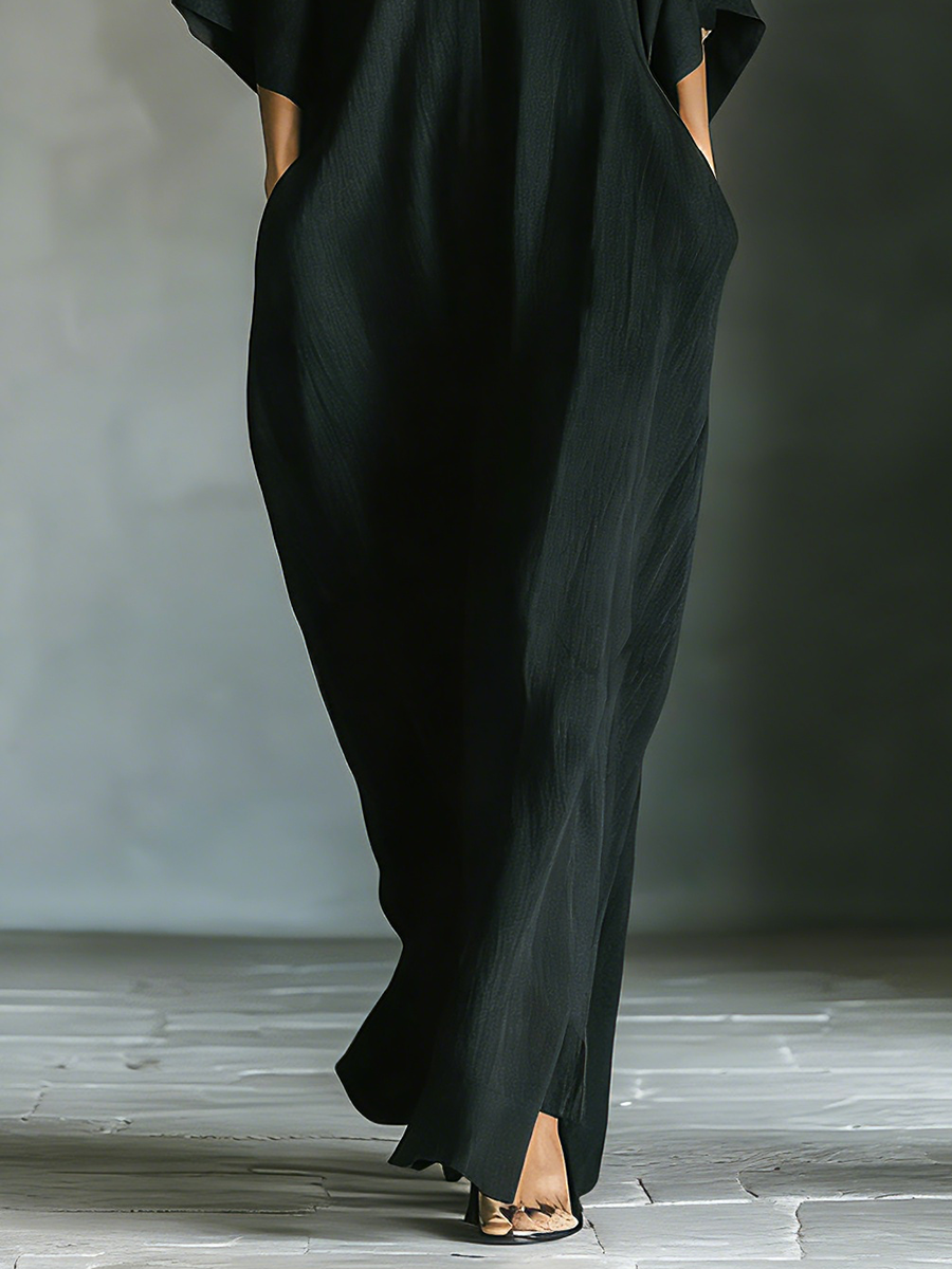 Vivienne | Oversized Kimono Maxi Dress