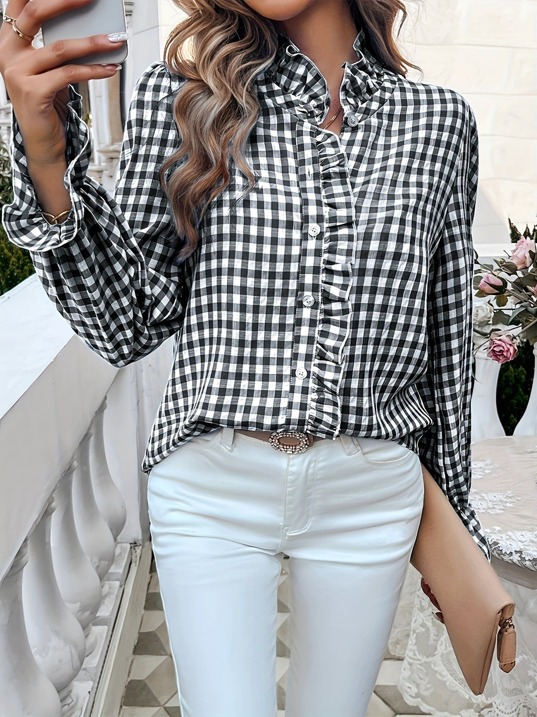 Debra | French-Style Colorblock Shirt