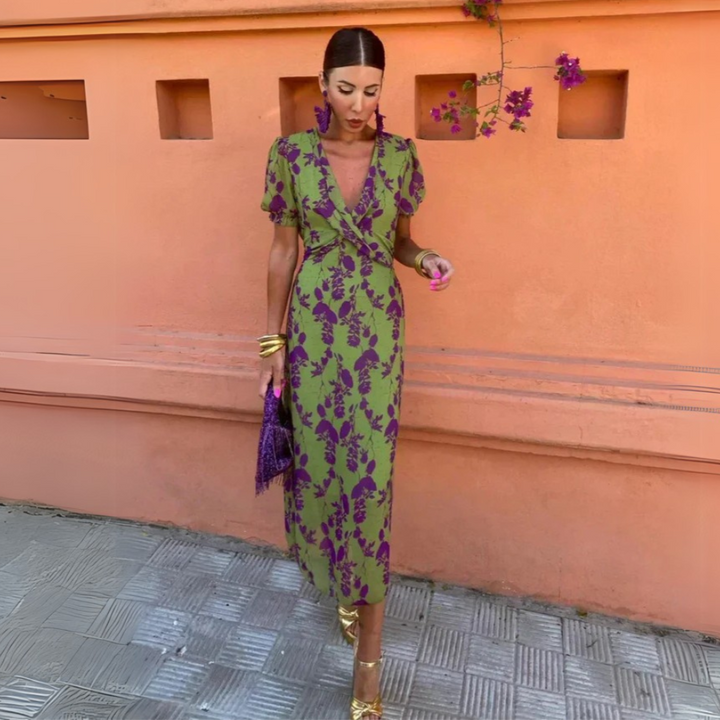 Danielle | Floral Midi Dress