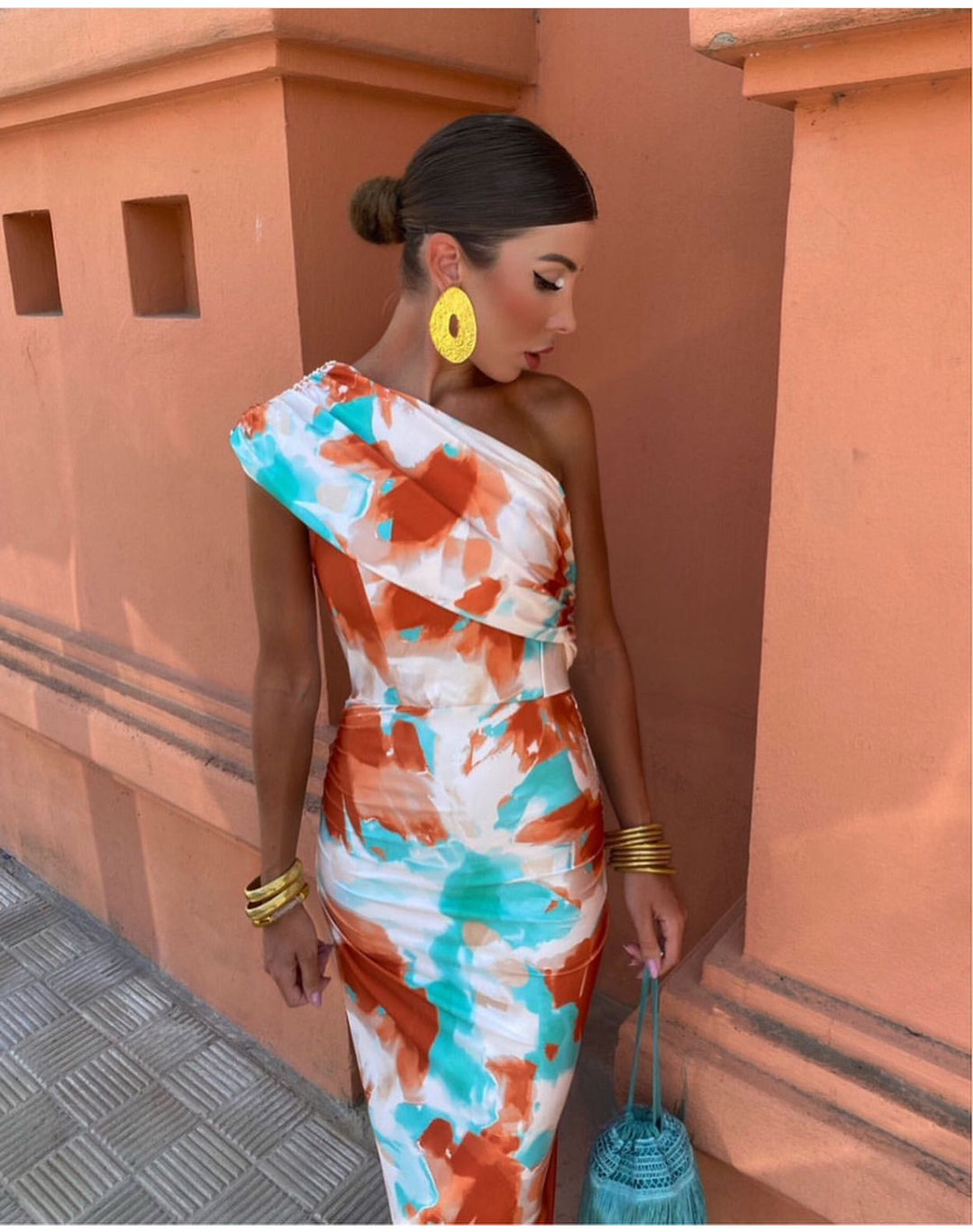 Nursey | Long Colorful Dress