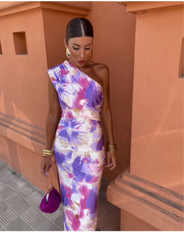 Nursey | Long Colorful Dress