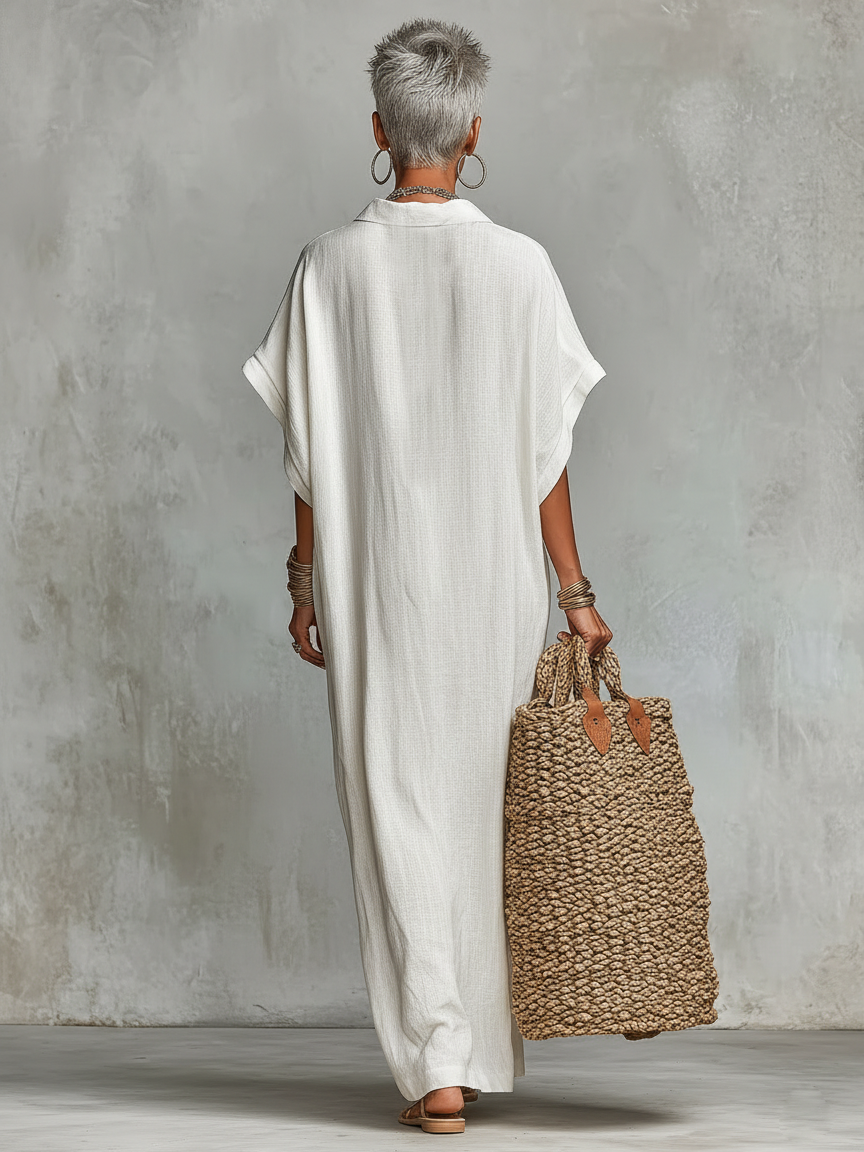 Harper | Easy Shirt Maxi Dress