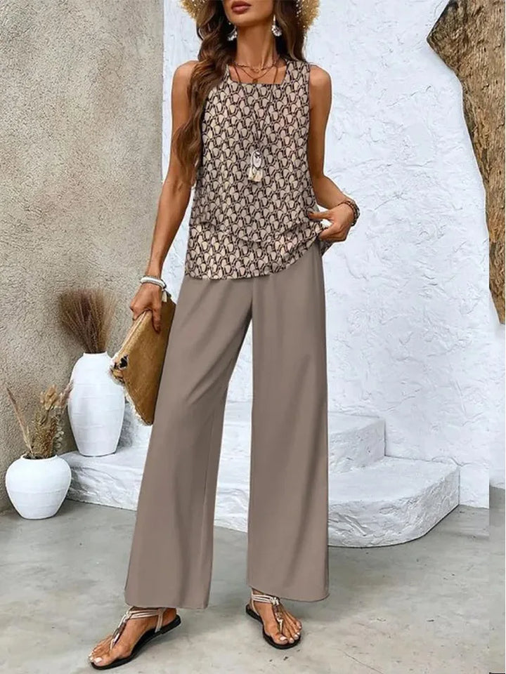 KATHERINE | LIGHT &amp; ELEGANT TWO-PIECE SUMMER SUIT