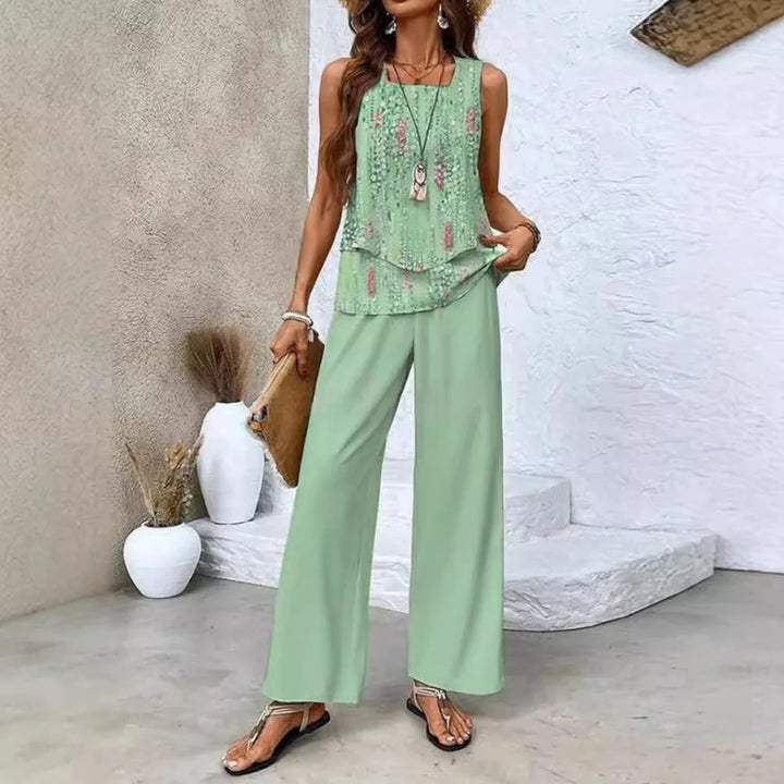 KATHERINE | LIGHT &amp; ELEGANT TWO-PIECE SUMMER SUIT