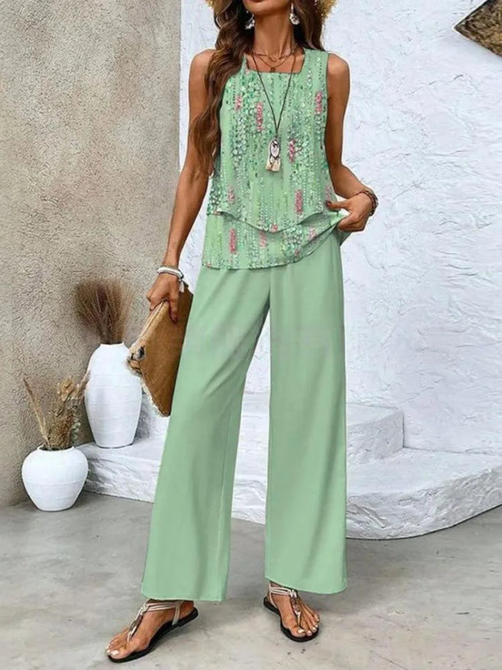 KATHERINE | LIGHT &amp; ELEGANT TWO-PIECE SUMMER SUIT