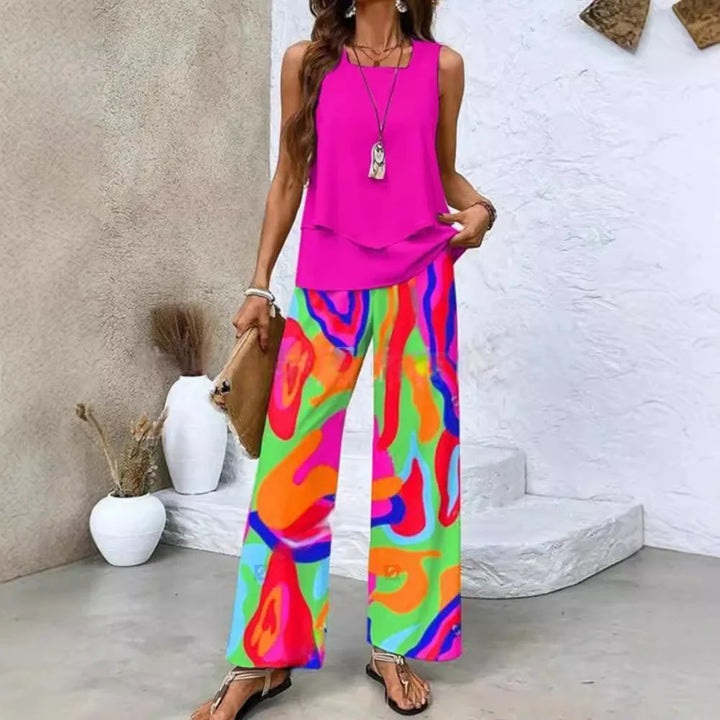 KATHERINE | LIGHT &amp; ELEGANT TWO-PIECE SUMMER SUIT