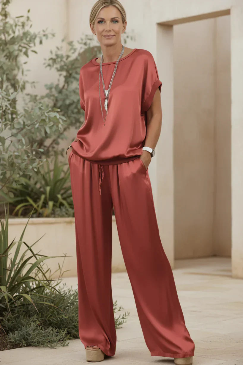 ELARA – SATIN GLOW CO-ORD