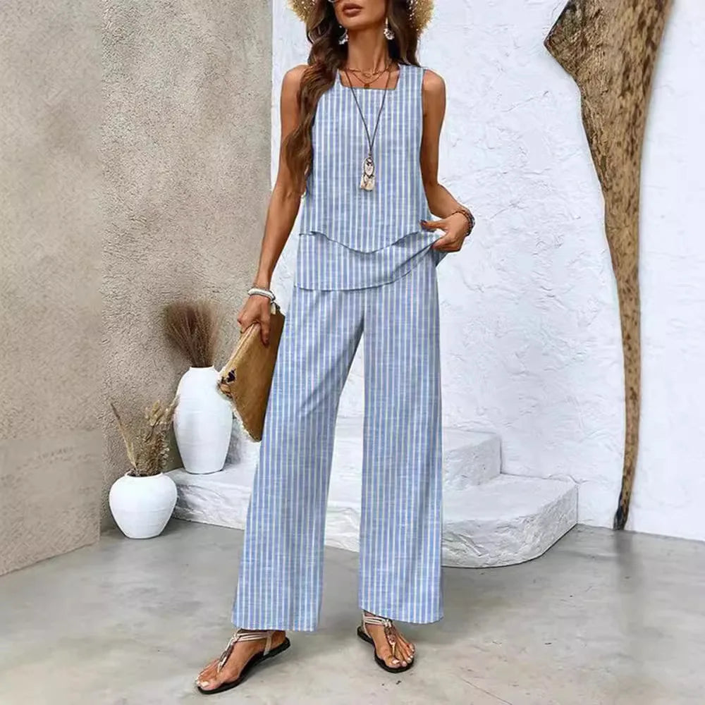 KATHERINE | LIGHT &amp; ELEGANT TWO-PIECE SUMMER SUIT