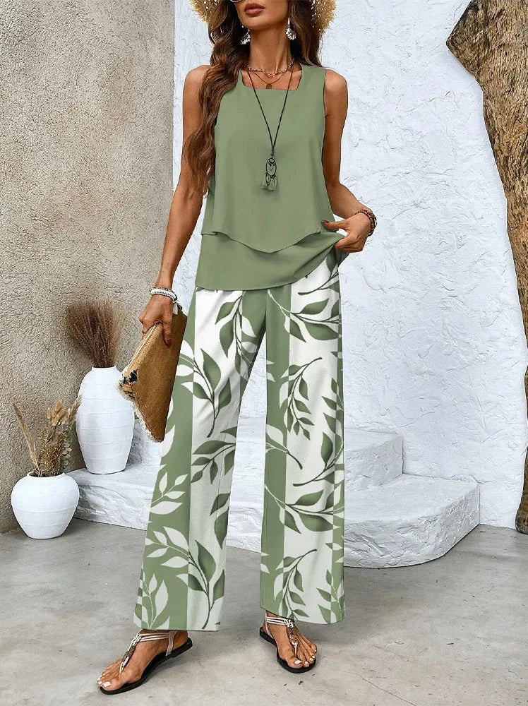 KATHERINE | LIGHT &amp; ELEGANT TWO-PIECE SUMMER SUIT