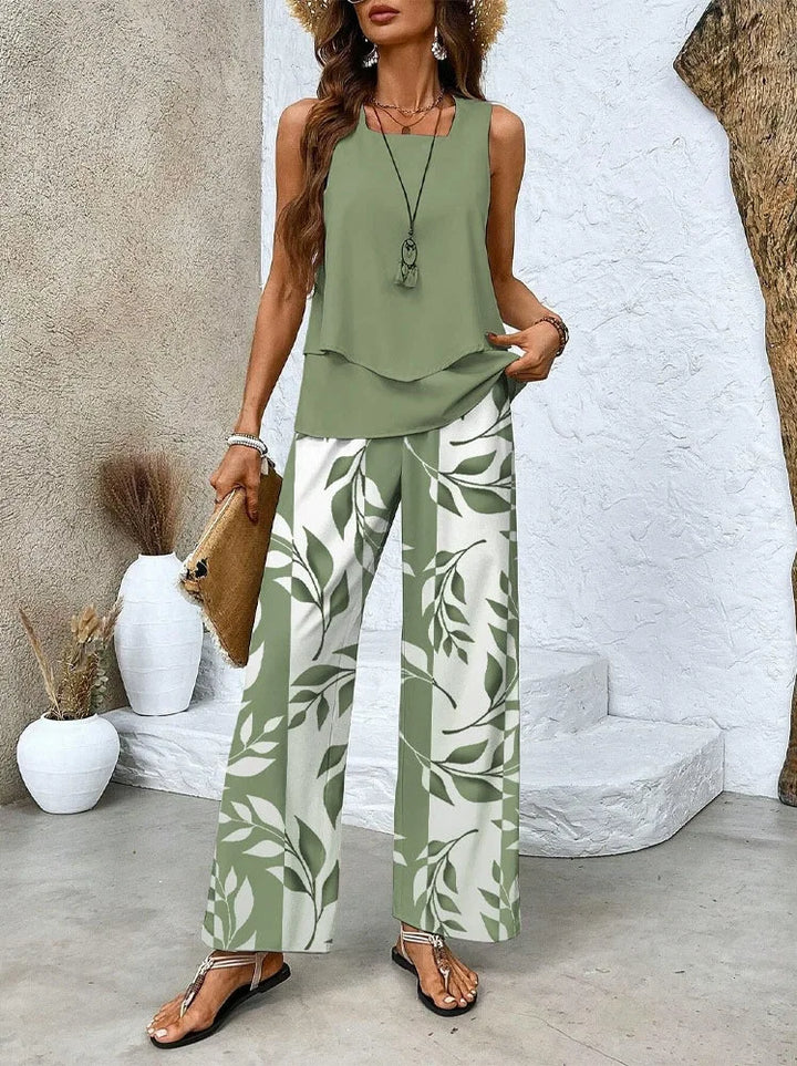 KATHERINE | LIGHT &amp; ELEGANT TWO-PIECE SUMMER SUIT