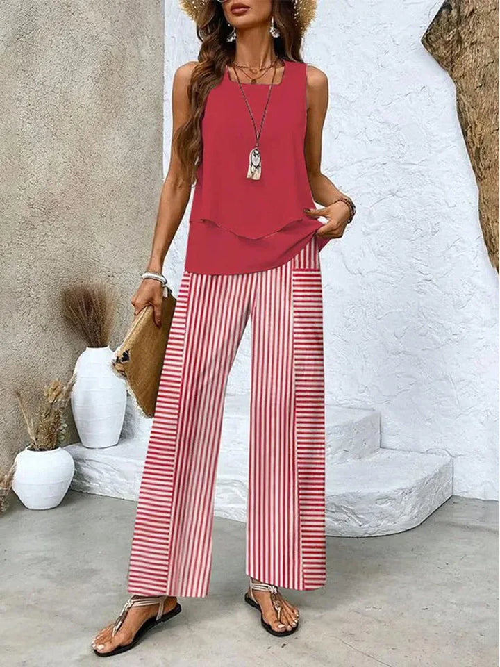 KATHERINE | LIGHT &amp; ELEGANT TWO-PIECE SUMMER SUIT