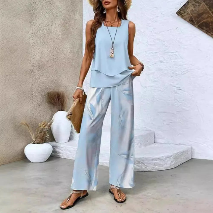 KATHERINE | LIGHT &amp; ELEGANT TWO-PIECE SUMMER SUIT