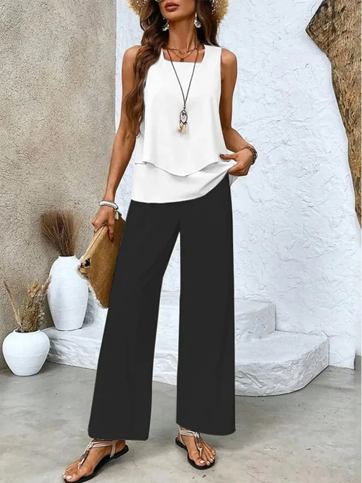 KATHERINE | LIGHT &amp; ELEGANT TWO-PIECE SUMMER SUIT