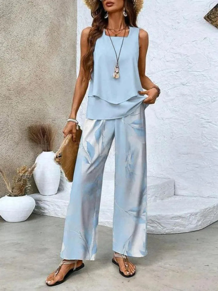KATHERINE | LIGHT &amp; ELEGANT TWO-PIECE SUMMER SUIT