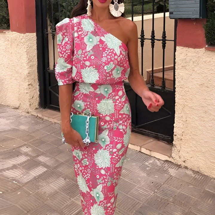 Émilie | Long Printed Dress