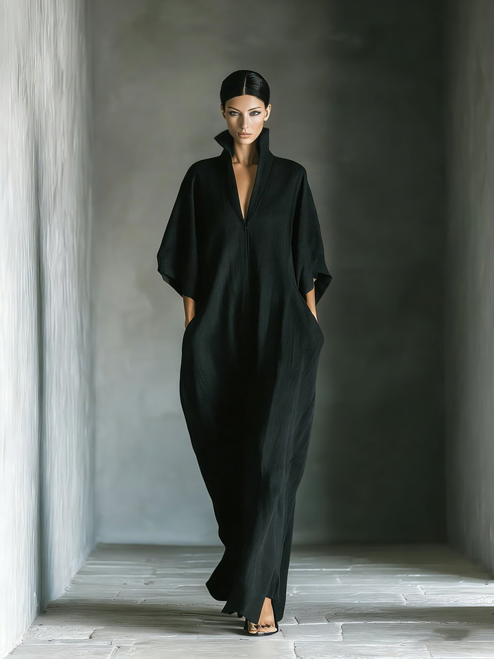Vivienne | Oversized Kimono Maxi Dress