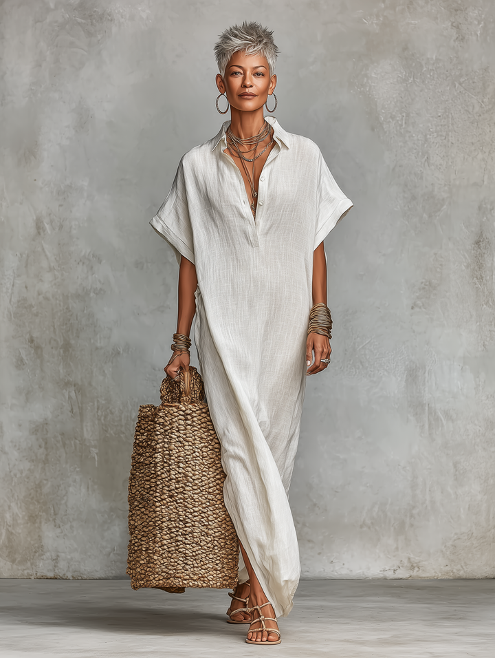 Harper | Easy Shirt Maxi Dress