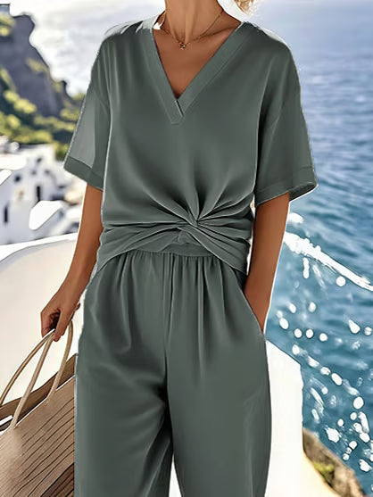 Elena | Effortless Luxe Two Piece Set