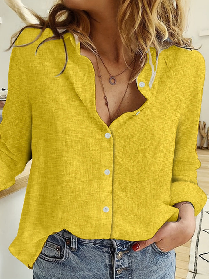 Janet | Solid Casual Loose Blouse