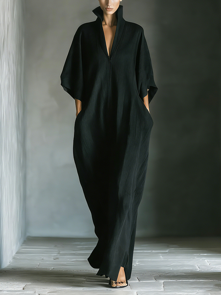 Vivienne | Oversized Kimono Maxi Dress