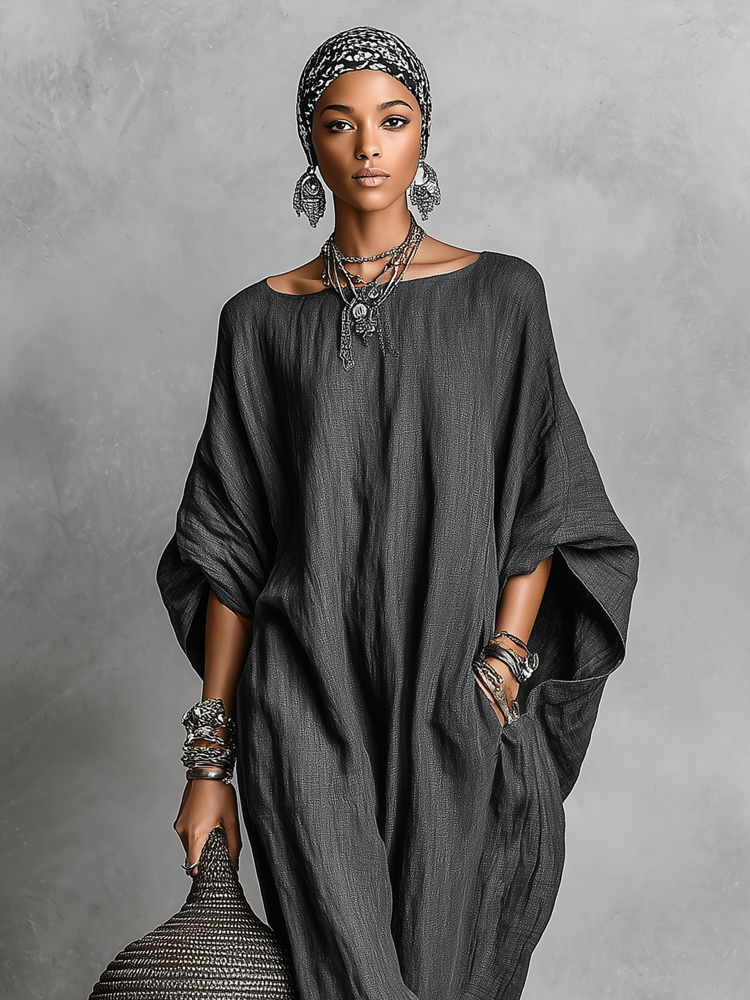 Nora | Effortless Cocoon Maxi Dress